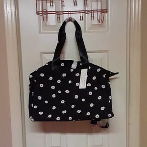 NWT Alice + Olivia Floral Duffel Bag